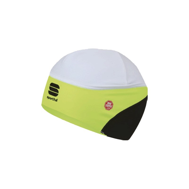 тёплая лыжная шапочка Sportful WS Extreme Cold Hat салатная с белым тёплая лыжная шапочка Sportful WS Extreme Cold Hat салатная с белым